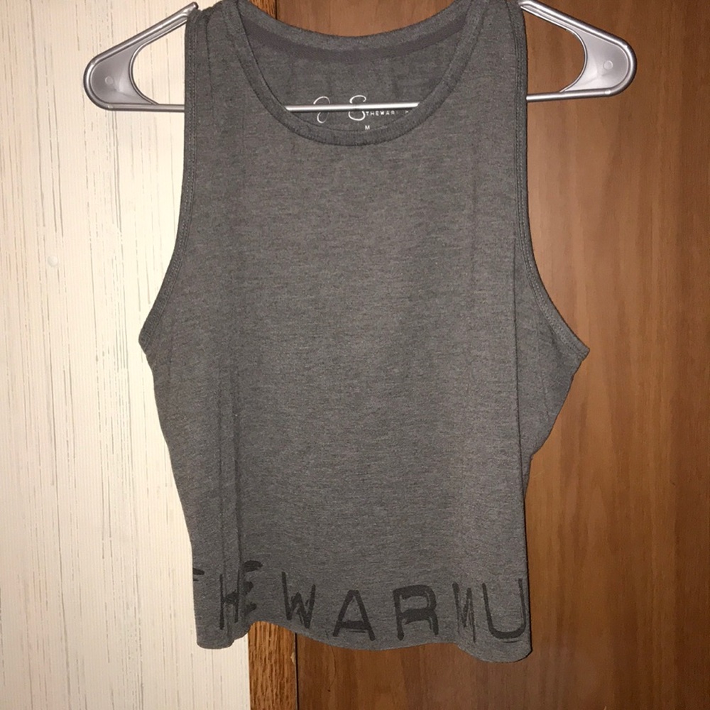 Grey Sports Croptop